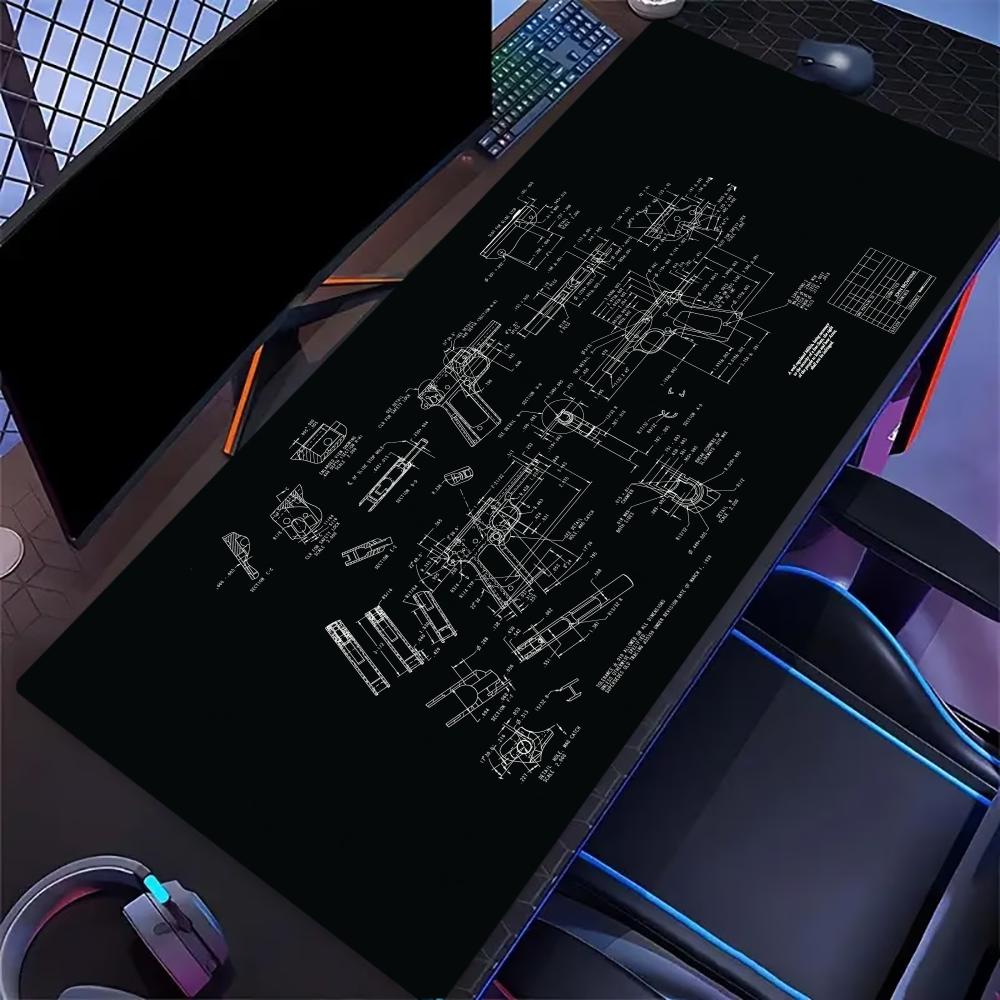 Pc Gaming Drawing - Alas Mouse Gaming Besar dengan Gambar