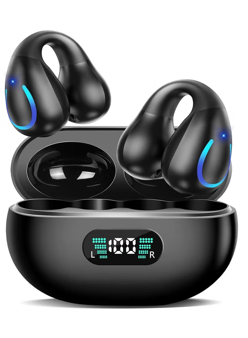 Pc Gaming Online - Earbud Bluetooth Clip-on Baru, Headset Olahraga