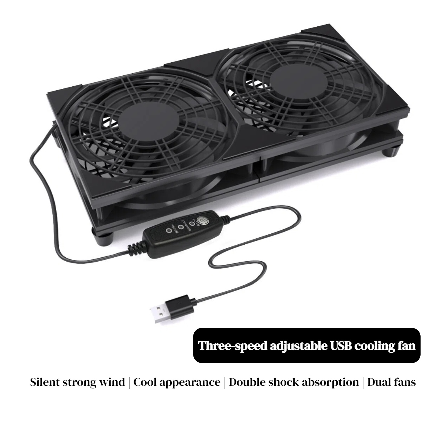 Pc Gaming Rgb - Kipas Pendingin USB Ganda dengan Kontrol
