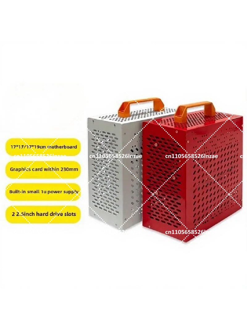 Pc Gaming Case - Casing PC Mini ITX Putih 7.9L