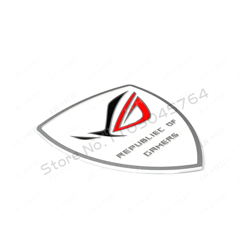 Stiker komputer aluminium Logo - Pc Gaming Rgb ulasan dan harga