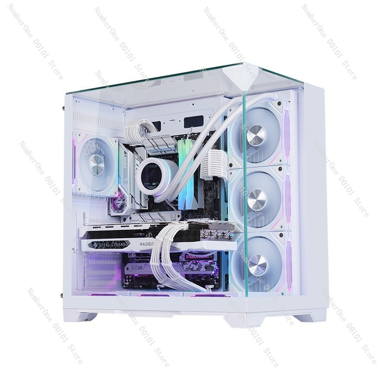 Casing PC Gaming ATX Kaca Temp - Pc Gaming Case ulasan dan harga