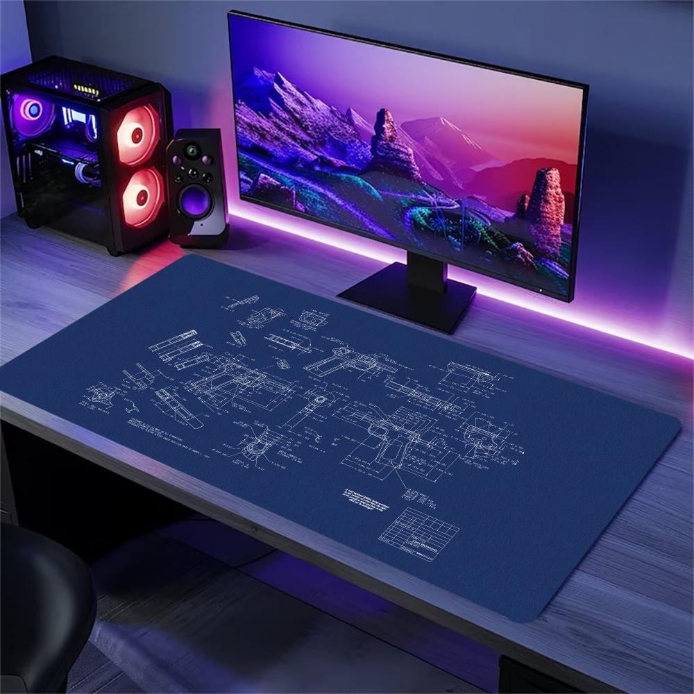 Alas Mouse Gaming Besar dengan - Pc Gaming Drawing ulasan dan harga