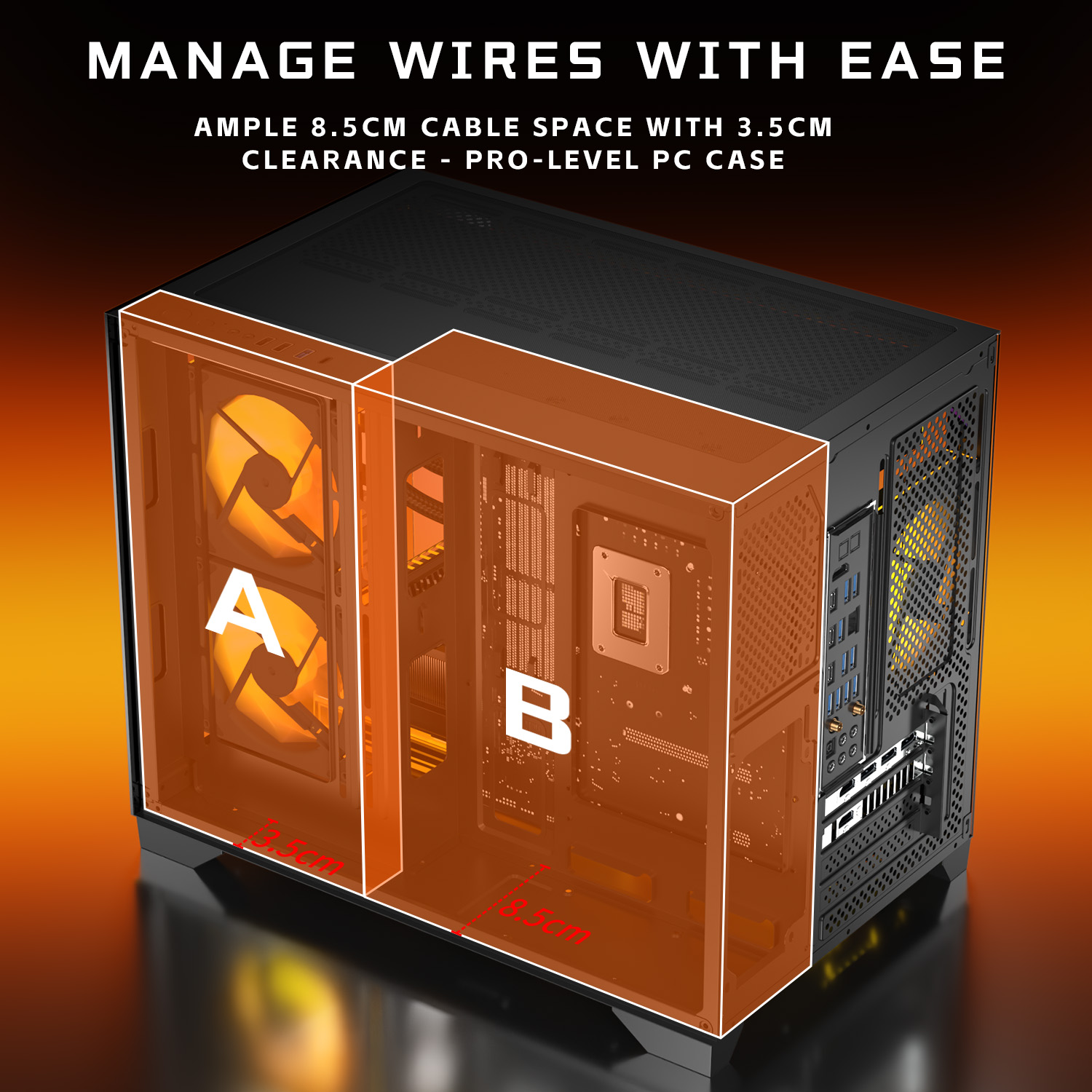 Casing PC Gaming Micro-ATX den - Pc Gaming Center ulasan dan harga