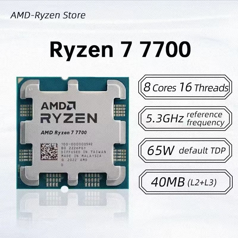 CPU Desktop Gaming Slot AM5 AM - Pc Gaming Ryzen ulasan dan harga