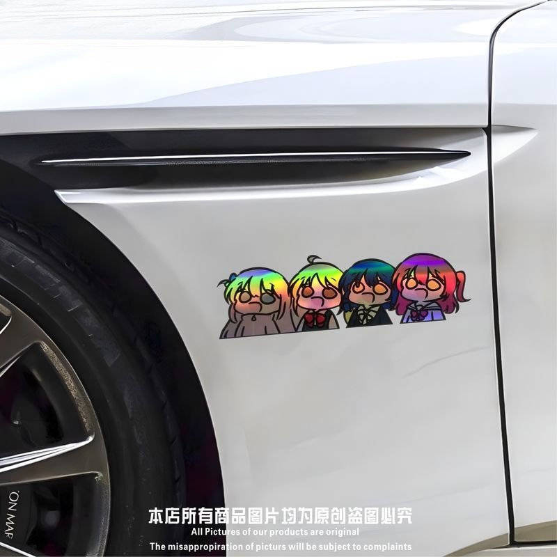 Stiker mobil reflektif anime ' - Pc Gaming Case ulasan dan harga