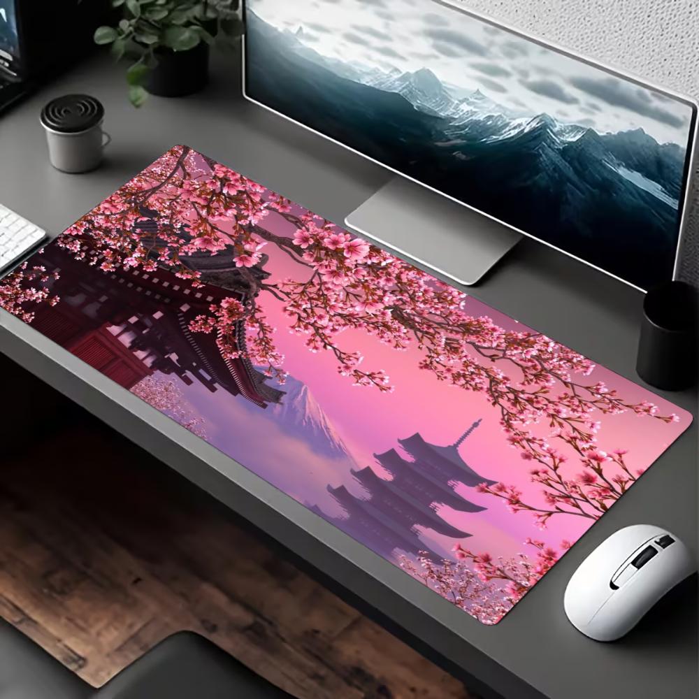 Alas meja besar motif pemandan - Japan Pc Gaming ulasan dan harga
