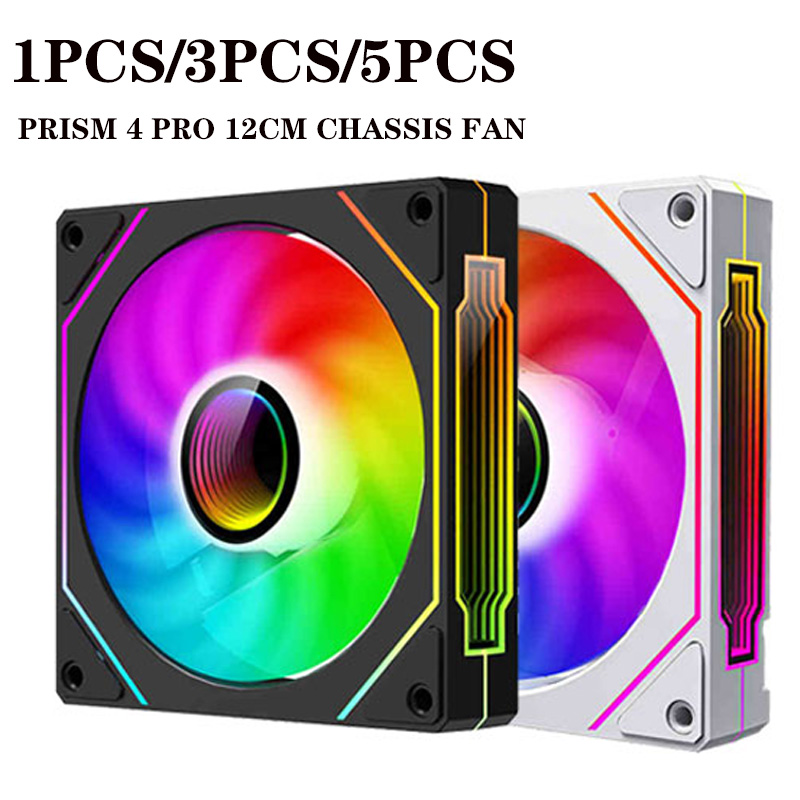 Kipas Casing PRISM 4 PRO 120mm - Pc Gaming Case ulasan dan harga