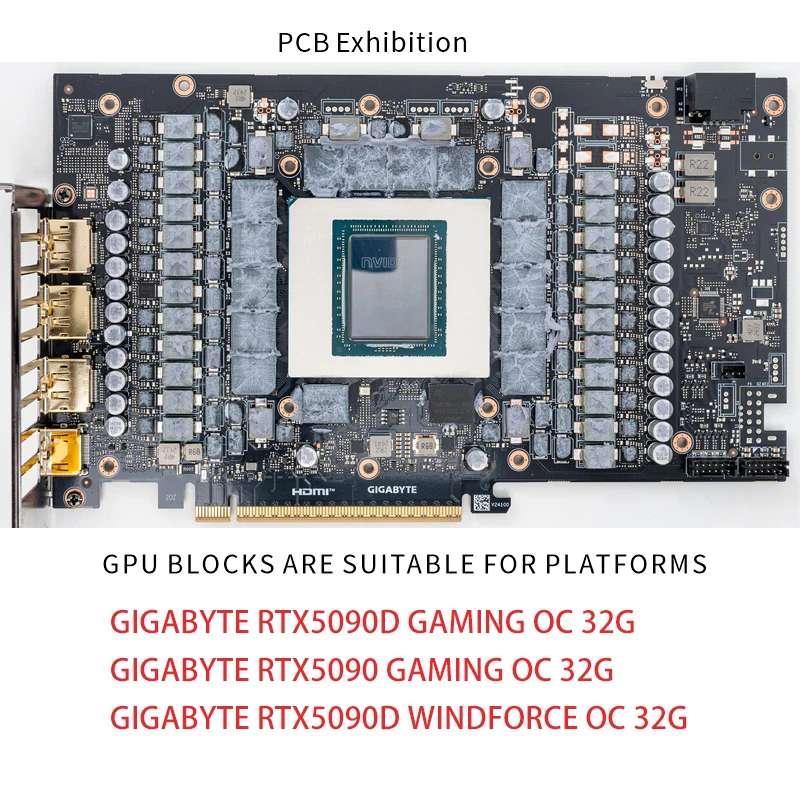 Bykski N-GV5090DWF-X Blok GPU  - Pc Gaming Rgb ulasan dan harga
