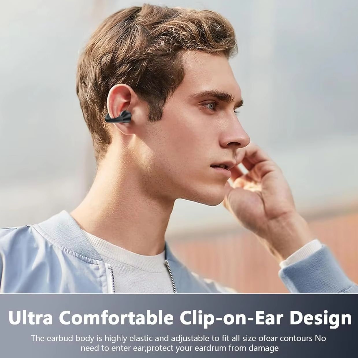 Earbud Bluetooth Clip-on Baru, - Pc Gaming Online ulasan dan harga