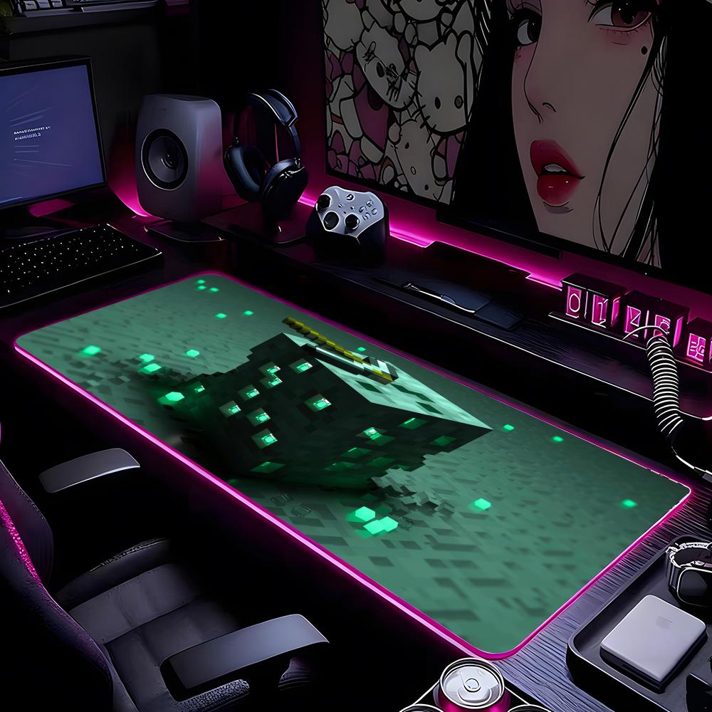 Alas Mouse Game Kartun Pixel B - Rgb Mousepad ulasan dan harga