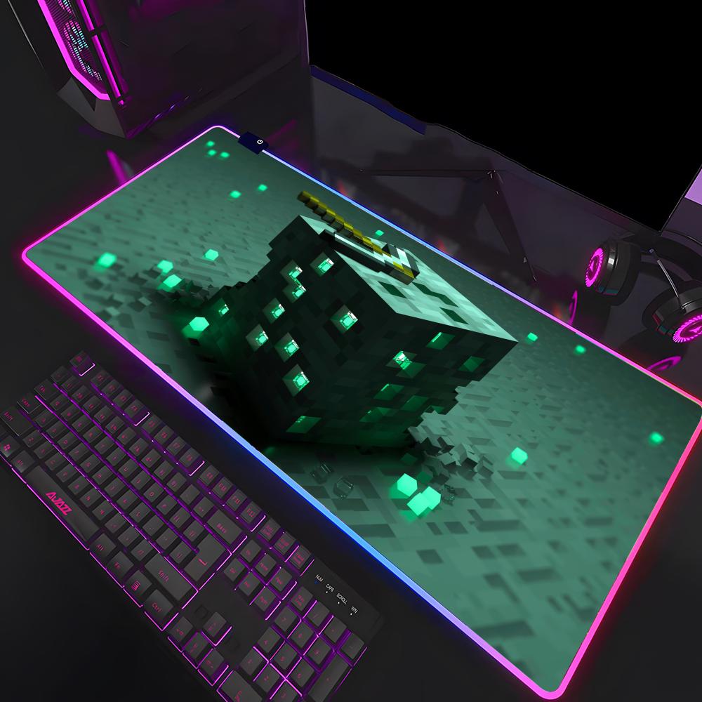 Alas Mouse Game Kartun Pixel B - Rgb Mousepad ulasan dan harga