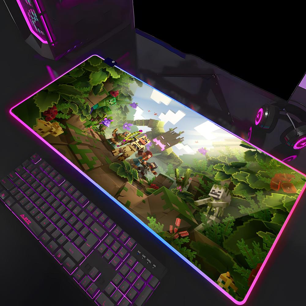 Alas Mouse Game Kartun Pixel B - Rgb Mousepad ulasan dan harga
