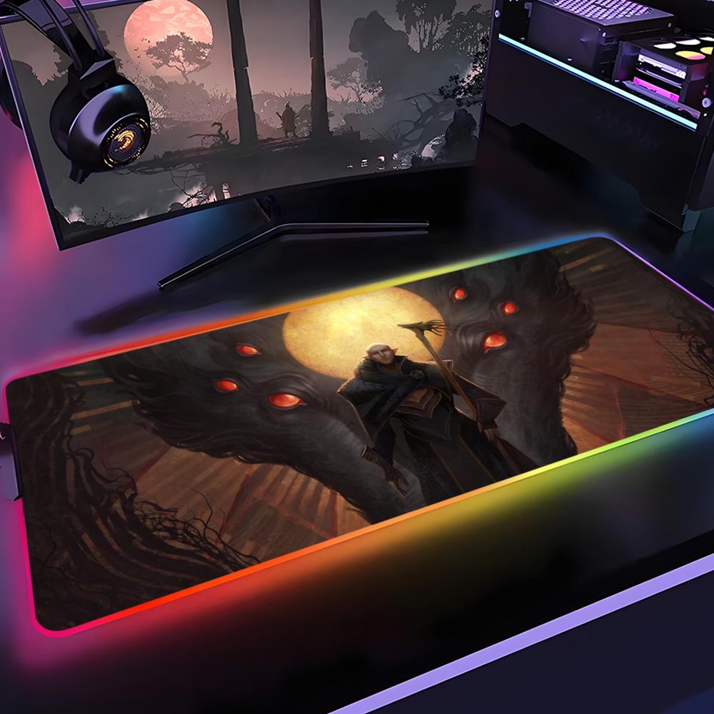 Dragon Age The Veilguard Mouse - Rgb Mousepad ulasan dan harga