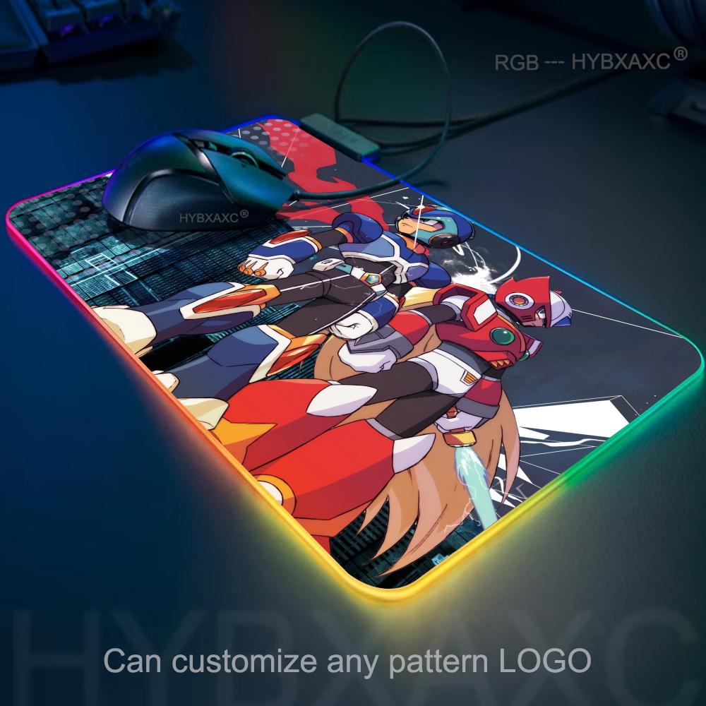 Alas Mouse Megaman X Alas Mous - Rgb Mousepad ulasan dan harga