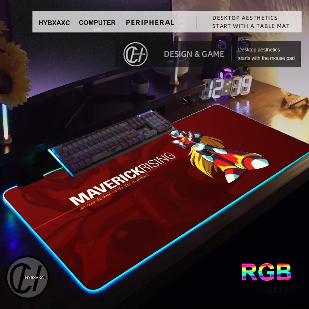 Alas Mouse Megaman X Alas Mous - Rgb Mousepad ulasan dan harga