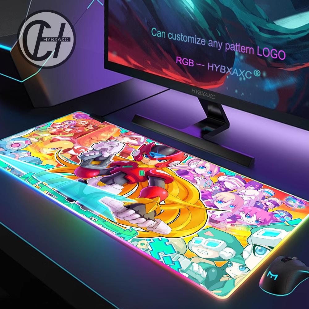 Alas Mouse Megaman X Alas Mous - Rgb Mousepad ulasan dan harga