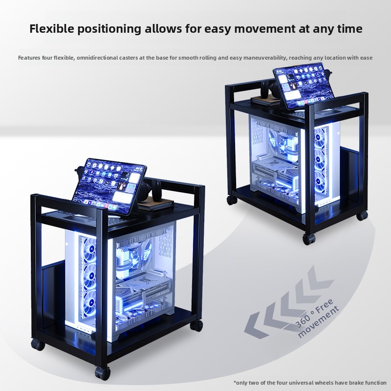 Rak PC Universal, Stand Komput - Pc Gaming Center ulasan dan harga