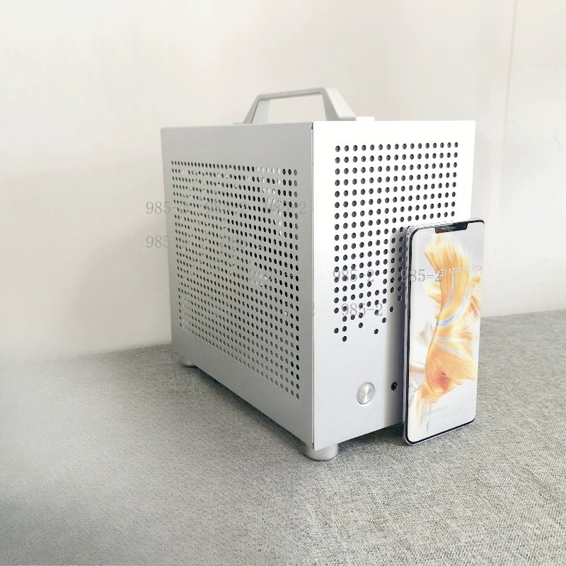 Casing Mini ITX Tower dengan P - Pc Gaming Case ulasan dan harga