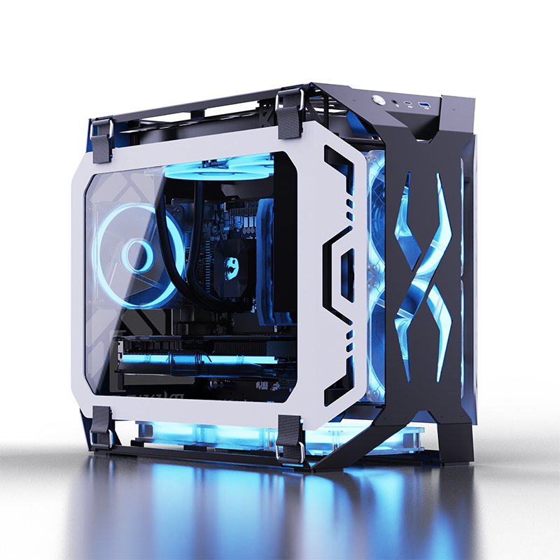Casing Gaming Desain Baru Lovi - Pc Gaming Case ulasan dan harga