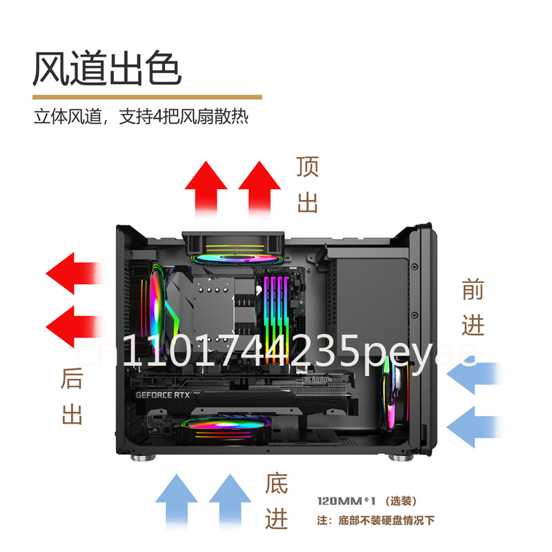 Casing PC Gaming Mini ITX Port - Pc Gaming Case ulasan dan harga