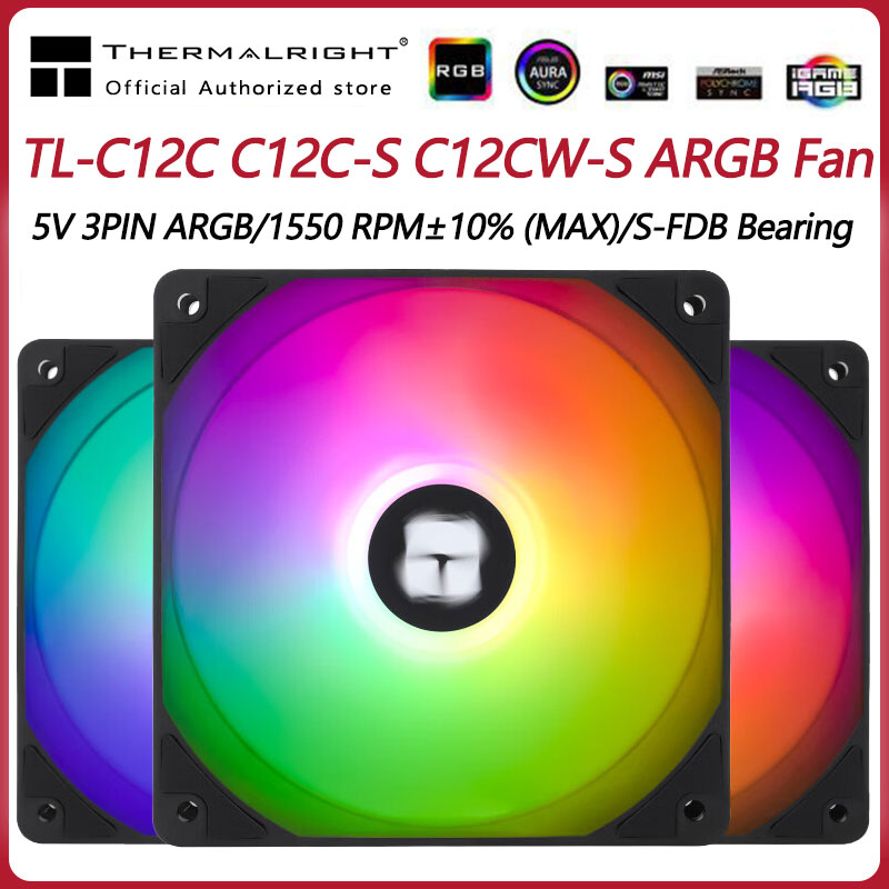 Thermalright TL-C12C 3 In 1 12 - Pc Gaming Case ulasan dan harga