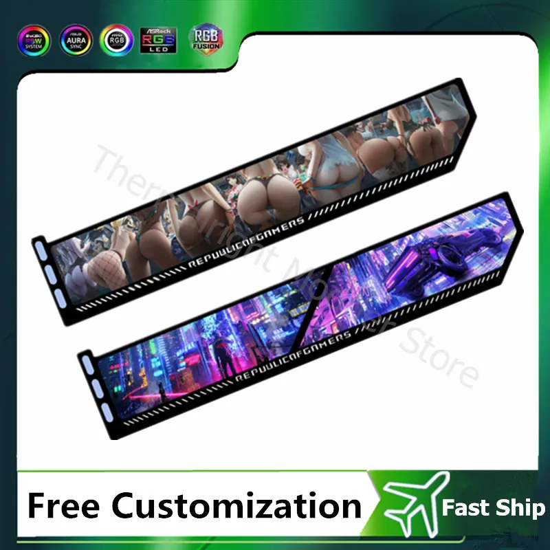 Braket kartu grafis ARGB, dudu - Pc Gaming Rgb ulasan dan harga