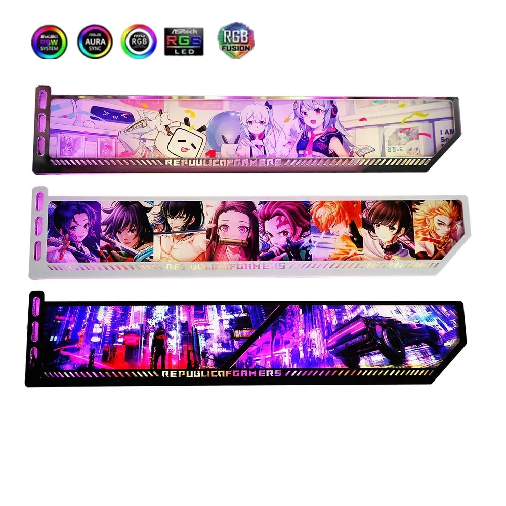 Braket kartu grafis ARGB, dudu - Pc Gaming Rgb ulasan dan harga
