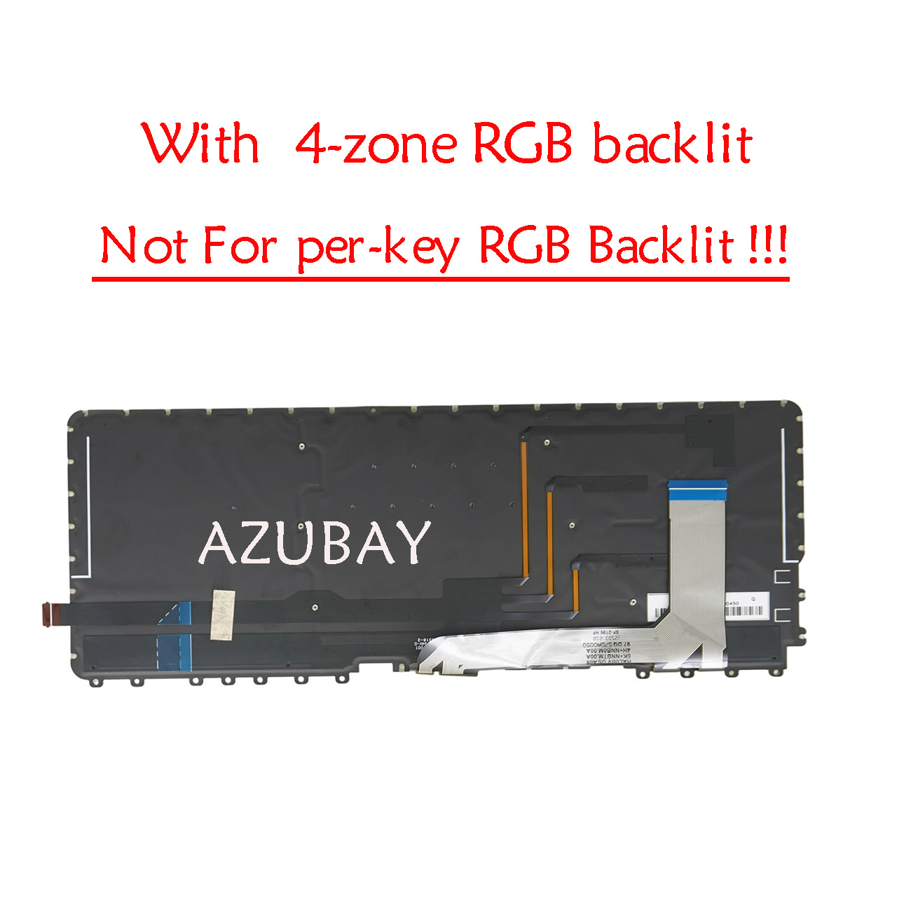 Keyboard Laptop RGB Backlit 4- - Pc Gaming Hp ulasan dan harga