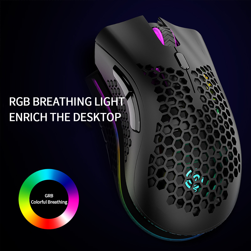 BM600 Mouse game isi ulang day - Pc Gaming Hp ulasan dan harga