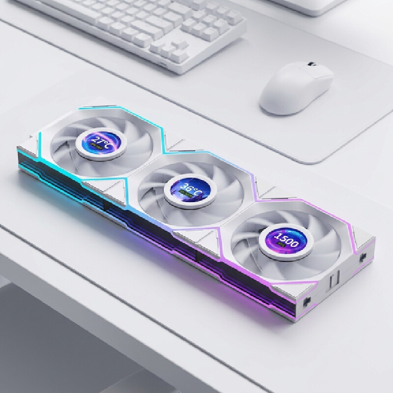 Kipas Casing 12Cm Layar Lcd Bi - Pc Gaming Case ulasan dan harga