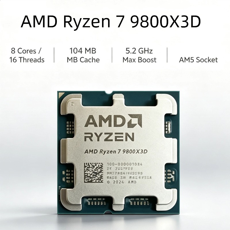 AMD Ryzen 7 9800X3D AM5 Gaming - Pc Gaming Ryzen ulasan dan harga