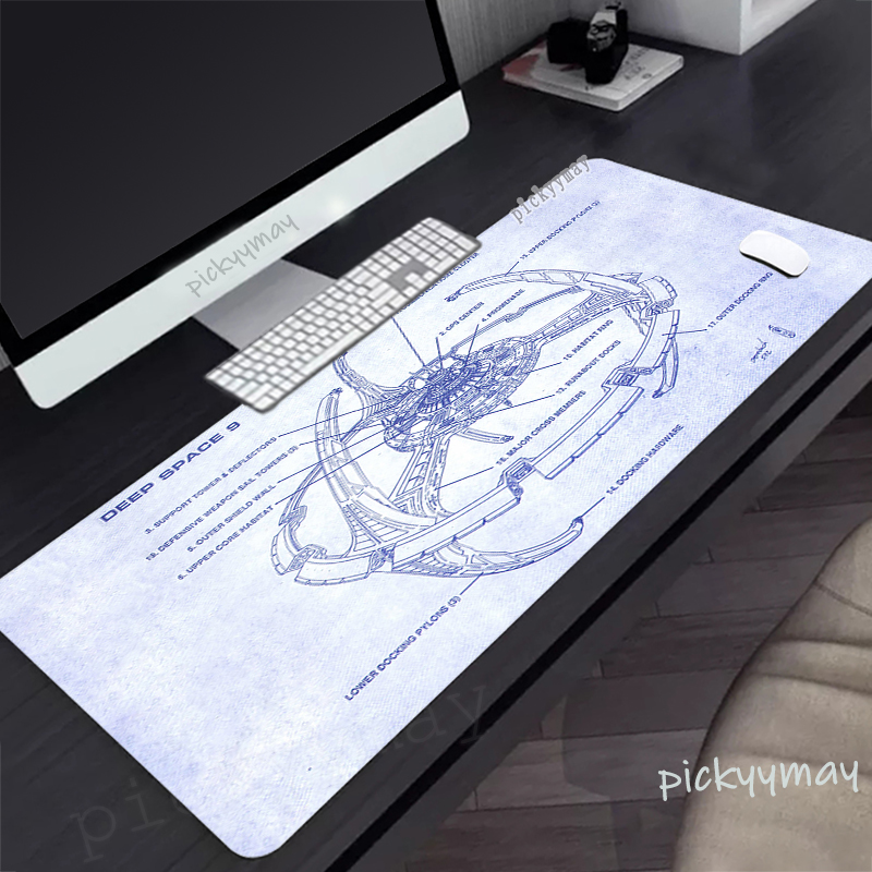 Besar Mousepad game pesawat ru - Pc Gaming Drawing ulasan dan harga