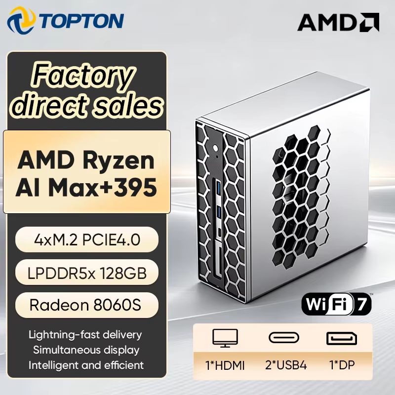 Topton Gaming AI Mini PC AMD R - Pc Gaming Ryzen ulasan dan harga