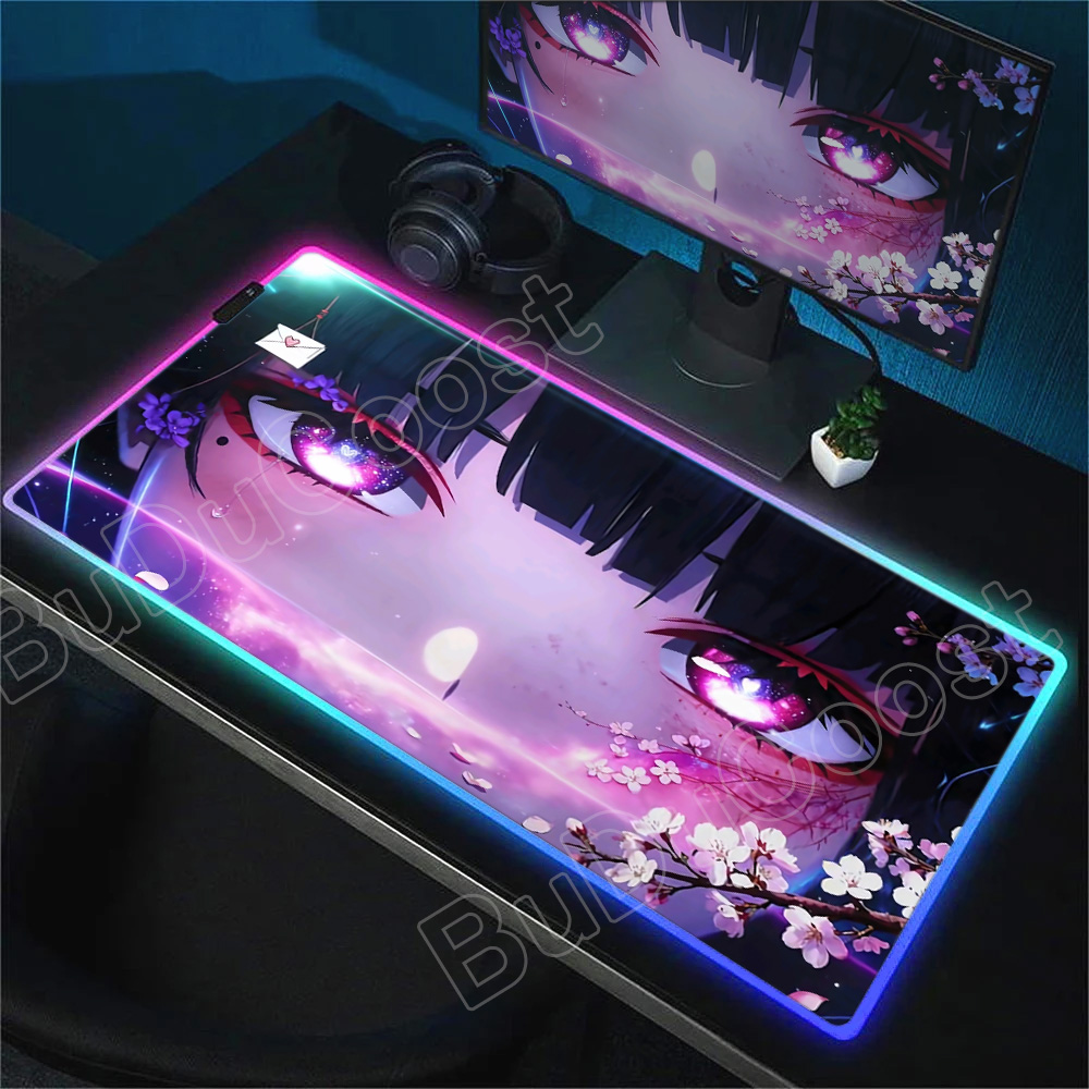 Alas Mouse RGB JK Girl Chisa X - Rgb Mousepad ulasan dan harga