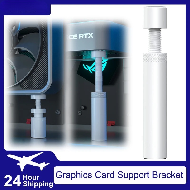 Braket Anti Sag GPU Aluminium, - Pc Gaming Case ulasan dan harga